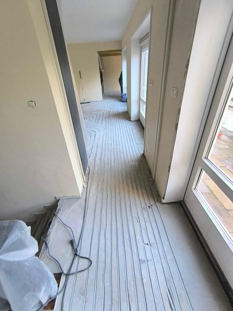 Vloerverwarming bouwbedrijf Rotterdam