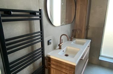 Radiator verwarming bouwbedrijf